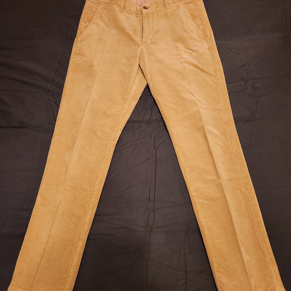 Beige Corduroy Trousers